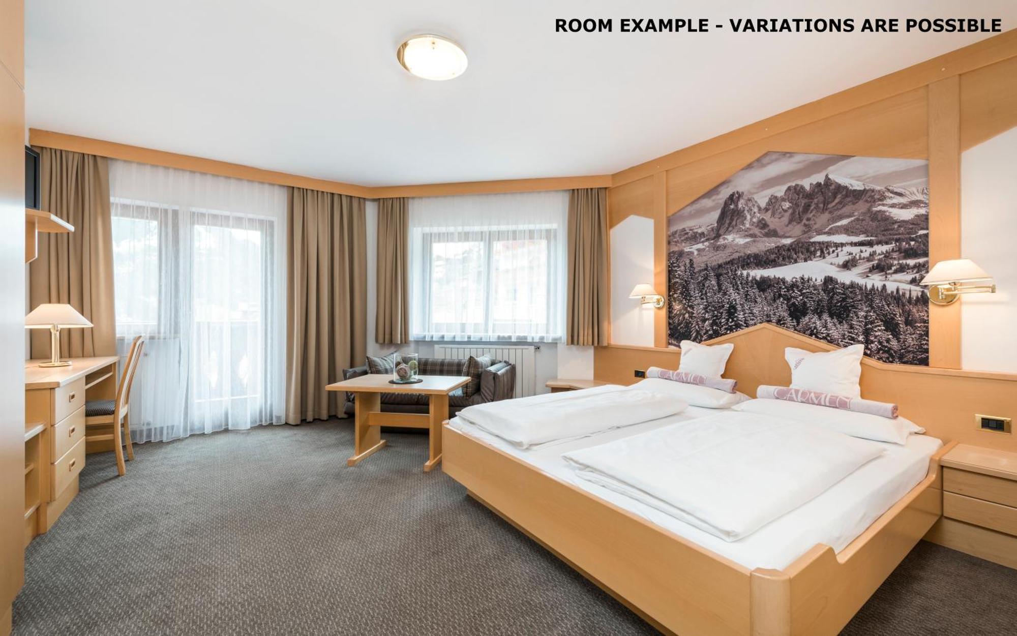 Hotel Carmen Dolomites Santa Cristina Val Gardena Esterno foto